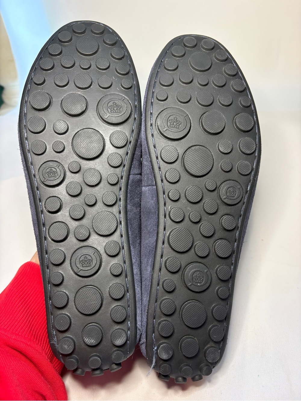 NEW Born Women's Size 7.5 Navy Blue Suede Driving Loafers Comfort Moccasin Flats - Picture 9 of 9